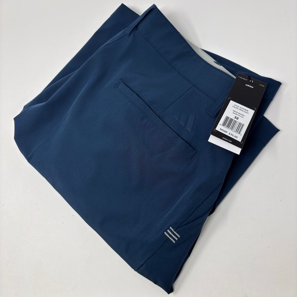 adidas Other - NWT Adidas Men's 38 Woven Golf Shorts Crew Navy 8.5" Business Casual Performance